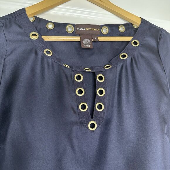 NWT Dana Buchman 100% Silk Tunic Top - Picture 7 of 9